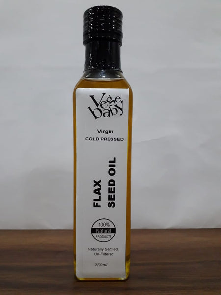 Flax Seed 100% Natural Slatted Cold Pressed Oil